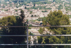 
Soller station from loop above, Mallorca, May 2003